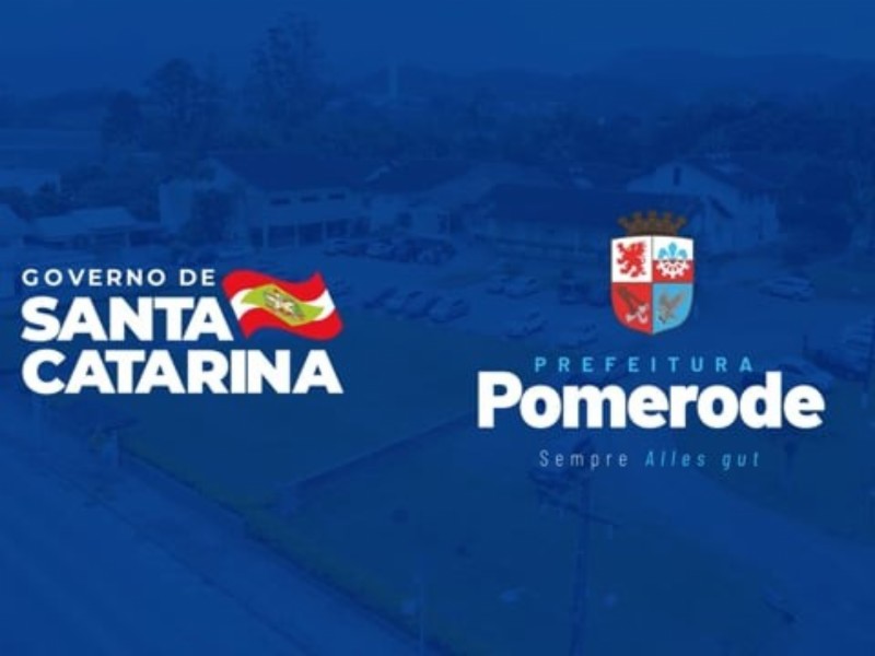 Prefeitura de Pomerode - Obras Governo do Estado